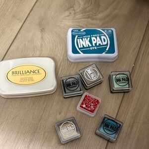 Assorted Ink Pads Collection